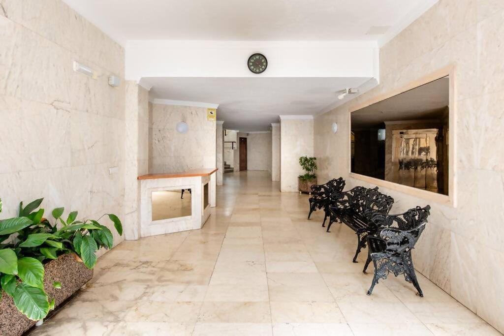Amplio Con Vistas Al Mar Y Piscina En Benalmadena Daire Dış mekan fotoğraf